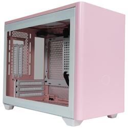 Cooler Master MasterBox NR200P Tempered Glass Flamingo Pink Mini Tower PC Case