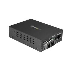 StarTech 550m Range 850nm Full Duplex Multimode SC Fiber Media Converter for 10/100/1000 Network