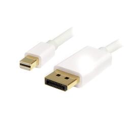 StarTech 2m White Mini DisplayPort to DisplayPort 1.2 Adapter Cable