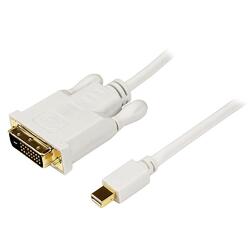StarTech 3m White Mini DisplayPort to DVI-D M/M Adapter Converter Cable
