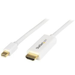 StarTech 1m White Mini DisplayPort to HDMI Converter Cable