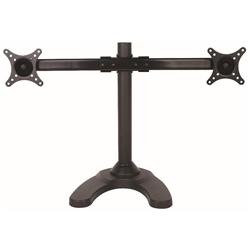 Speed Heavy Duty Dual Monitor Arm Stand LED 13" - 27" VESA 100x100