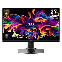 MSI MPG 271QR QD-OLED X50 26.5" WQHD QD-OLED 500Hz 0.03ms HDR Adaptive-Sync USB-C Monitor