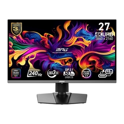 MSI MPG 272URX QD-OLED 26.5" 4K QD-OLED 240Hz 0.03ms HDR G-Sync USB-C Monitor