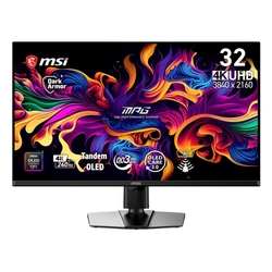 MSI MPG 322UR QD-OLED X24 31.5" 4K QD-OLED 240Hz 0.03ms HDR FreeSync Premium Pro USB-C Monitor