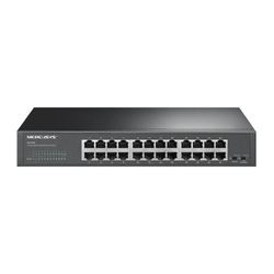 TP-Link Mercusys MS124GS 24 Port Unmanaged Rackmount Gigabit Network Switch