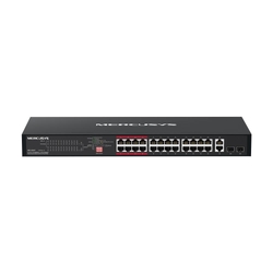 TP-Link MS126CP 24 Port PoE+ Unmanaged Rackmount Gigabit Network Switch