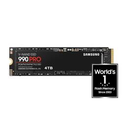 Samsung 990 Pro 4TB 7450MB/s PCIe Gen 4 NVMe M.2 (2280) SSD