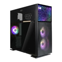 Inwin N515 RGB LED Tempered Glass Black Mid Tower PC Case