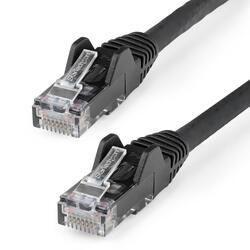 StarTech 2m LSZH CAT6 Black Ethernet Cable