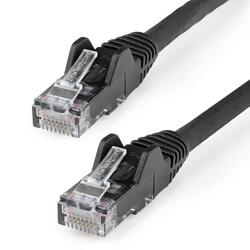 StarTech 3m LSZH CAT6 Black Ethernet Cable