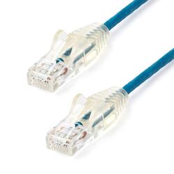 StarTech CAT6 2m Blue Slim Snagless RJ45 Ethernet Cable