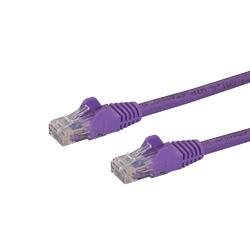 StarTech 10m CAT6 Purple Gigabit Ethernet Cable 650MHz 100W PoE++