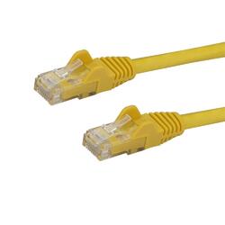 StarTech CAT6 3m Yellow Snagless RJ45 Ethernet Cable 650MHz 100W PoE