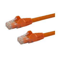 StarTech CAT6 0.5m Orange Snagless RJ45 Ethernet Cable 650MHz 100W PoE