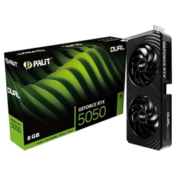 Palit GeForce RTX 5050 Dual 8GB GDDR6 RGB LED Graphics Card