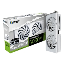 Palit GeForce RTX 5060 Ti White OC 16GB GDDR7 Graphics Card