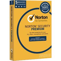 Open Box Sale -- Symantec Norton Security Premium 5 User 1 Year OEM