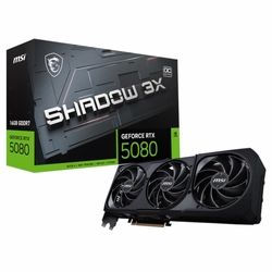 Open Box Sale -- MSI GeForce RTX 5080 16G SHADOW 3X OC 16GB GDDR7 Graphics Card