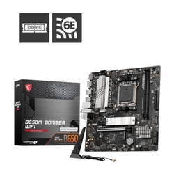 Open Box Sale -- MSI B650M BOMBER WIFI AMD AM5 WiFi 6E mATX Motherboard DDR5