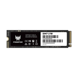 Open Box Sale -- PREDATOR GM7 1TB 7200MB/s PCIe Gen 4 NVMe M.2 (2280) SSD