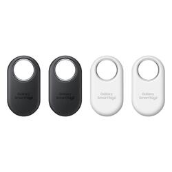 Open Box Sale -- Samsung Galaxy SmartTag2 – 4 Pack (2 x White and 2 x Black)