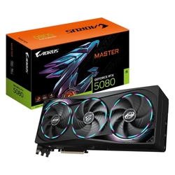 Open Box Sale -- Gigabyte GeForce RTX 5080 AORUS MASTER 16GB GDDR7 RGB LED Graphics Card