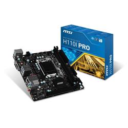 Open Box Sale -- MSI H110I-PRO 1151 Mini-ITX Motherboard