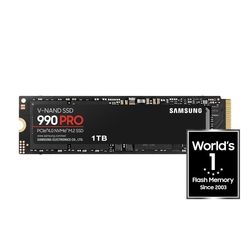 Open Box Sale -- Samsung 990 PRO 1TB 7450MB/s PCIe Gen 4 NVMe M.2 (2280) SSD