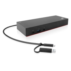 Refurbished -- Lenovo ThinkPad Hybrid 4K USB Type-C & Type-A Docking Station