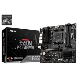 Open Box Sale -- MSI B550M PRO-VDH WIFI AMD AM4 WiFi mATX Motherboard