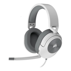 Refurbished -- Corsair HS55 7.1 Surround Sound White USB & 3.5mm Gaming Headset