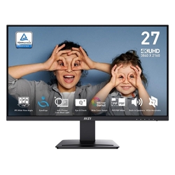 Refurbished -- MSI PRO MP273U 27" 4K IPS 60Hz 4ms Adaptive-Sync Monitor