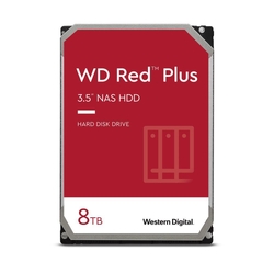 Refurbished -- WD Red Plus 8TB 7200 RPM 3.5" SATA NAS Hard Drive