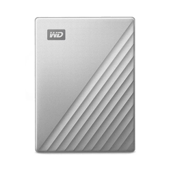 Refurbished - WD My Passport Ultra 2TB Silver USB 3.2 Gen 1 Portable Hard Drive