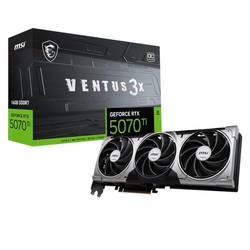 Open Box Sale -- MSI GeForce RTX 5070 Ti 16G VENTUS 3X OC GDDR7 Graphics Card