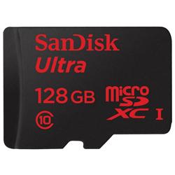 Open Box Sale -- SanDisk Ultra 128GB MicroSDXC Card+Adapter 80MB/s