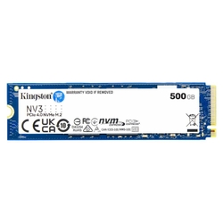 Open Box Sale -- Kingston NV3 500GB 5000MB/s PCIe Gen 4 NVMe M.2 (2280) SSD