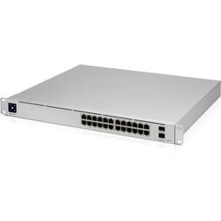 Open Box Sale -- Ubiquiti UniFi Pro 24 Port PoE+ Managed Rackmount Gigabit Network Switch