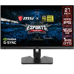 MSI Optix MAG274QRF 27" 1440p IPS 165Hz 1ms HDR G-Sync RGB LED USB Type-C Monitor