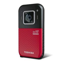 Two of Toshiba Camileo BW20 Full HD Waterproof camcorder 5MP 2.0 inch LCD PA5066A-1C0R