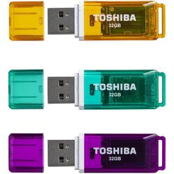 Toshiba SP02 32GB USB 2.0 Flash Drive Triple Pack