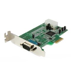 StarTech 1 Port Low Profile Native RS232 PCI Express Serial Card with 16550 UART