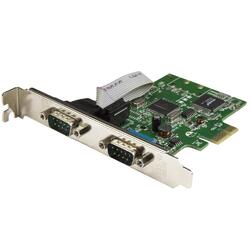 StarTech Two High Performance RS232 Serial Ports PCI Express Serial Card with 16C1050 UART