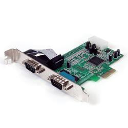 StarTech 2 Port Native PCI Express RS232 Serial Adapter Card