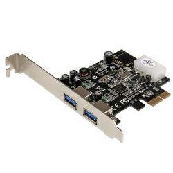 StarTech 2 Port PCI Express (PCIe) SuperSpeed USB 3.0 Card Adapter