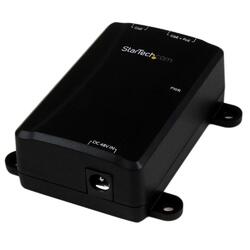 StarTech 1 Port Gigabit PoE+ Injector