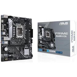 Asus Prime B660M-K D4 Intel LGA 1700 mATX Motherboard