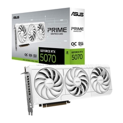 Asus GeForce Prime RTX 5070 White OC Edition 12GB GDDR7 Graphics Card