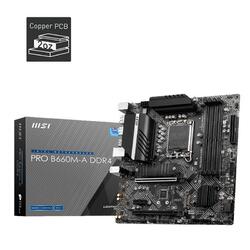 MSI PRO B660M-A DDR4 Intel LGA 1700 mATX Motherboard